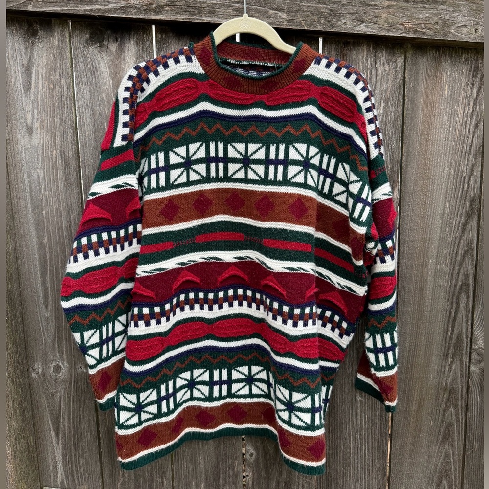 Vintage Granny Core Style Sweater